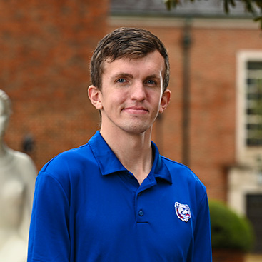 David Hufziger in the Quad