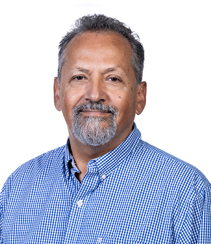 Headshot of Garcia Estevan on a white background
