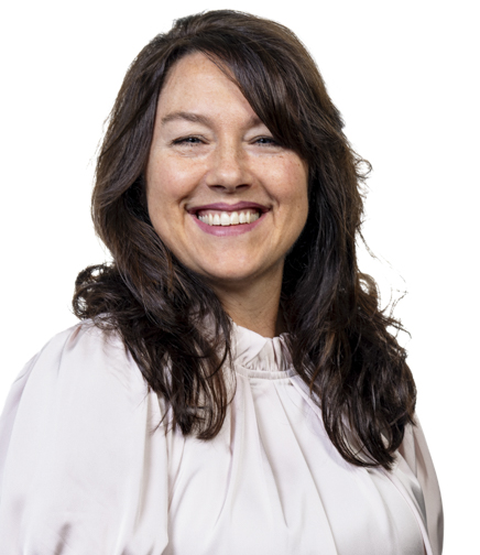 headshot of Natanya F Butler on a white background 