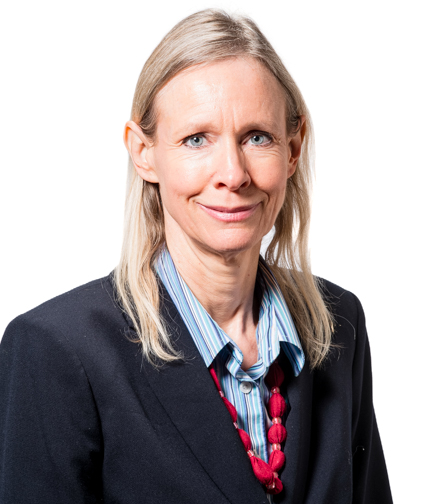 Headshot of Joan Lynam on a white background