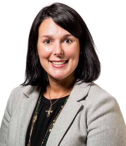Headshot of Katie McGowan on a white background