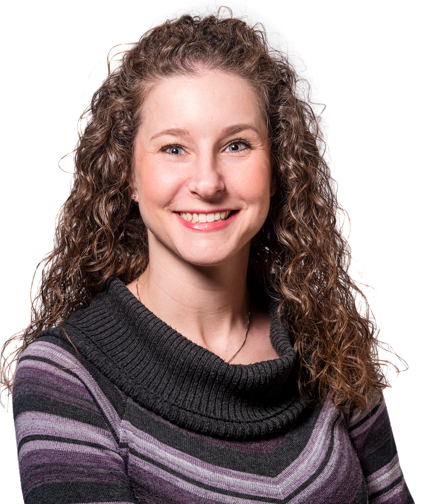 Headshot of Sarah McVay on a white background