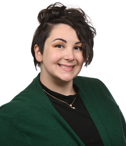 Headshot of Kacie Mennie on a white background
