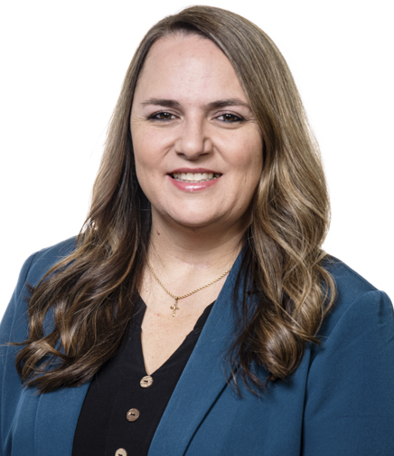 Headshot of Tara Wallace on a white background