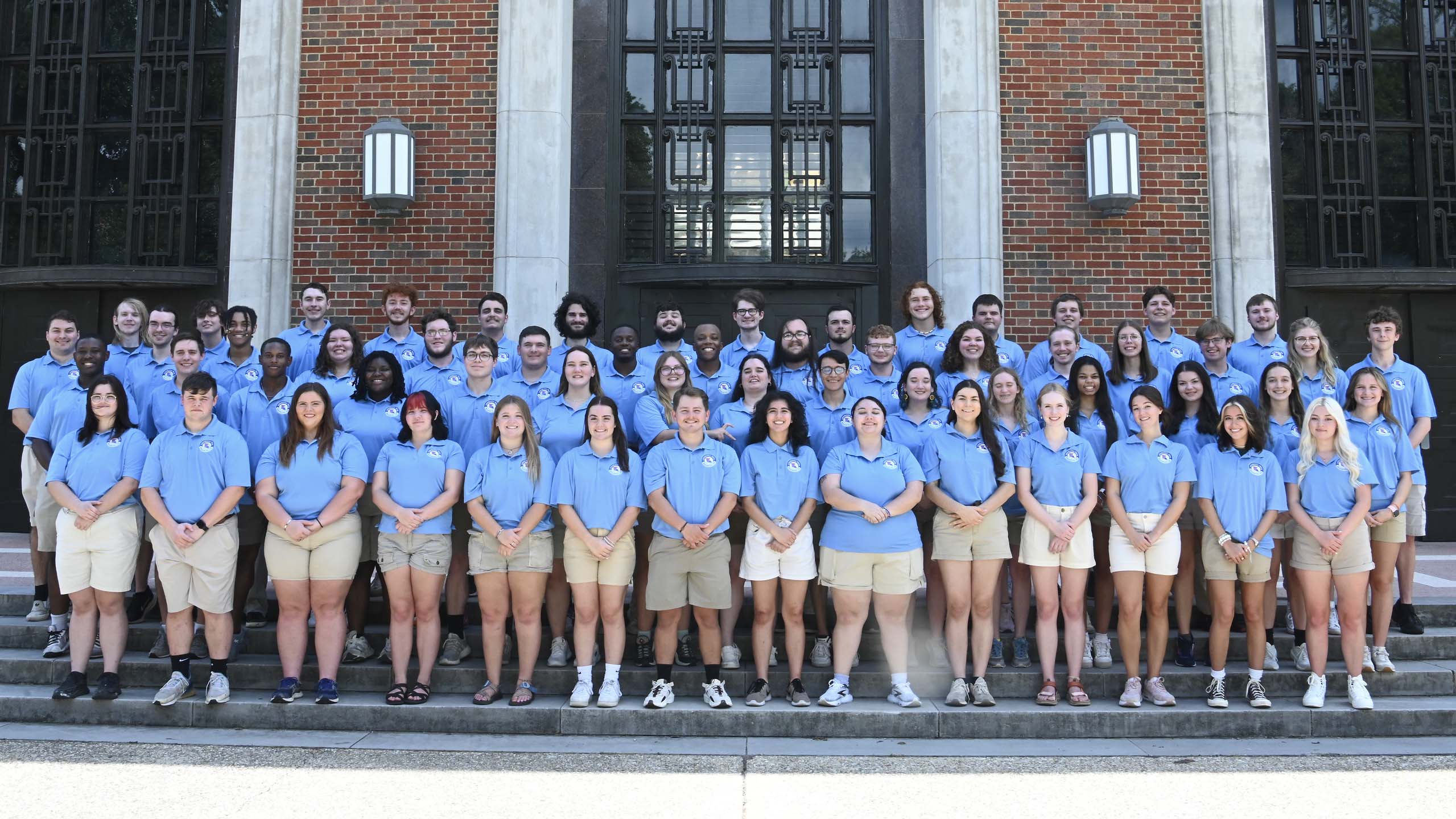 A group photo of Louisiana Tech's resident assistant students