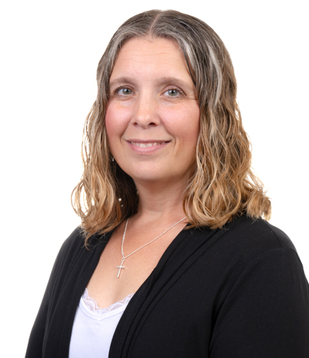 Headshot of Heidi Adams on a White Background