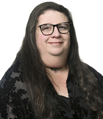 Headshot of Tanya Arant on a white background