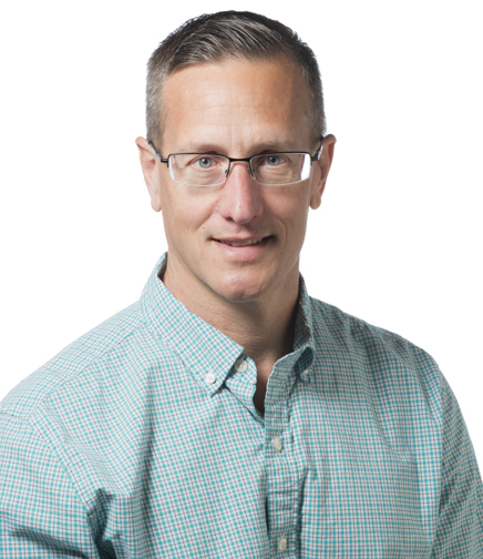 Headshot of Jerry Berg II on a white background