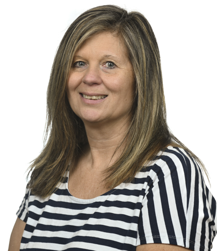 Headshot of Stacey Black on a white background