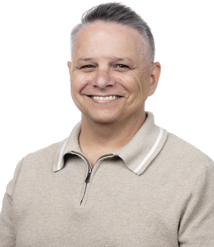 Headshot of Mark Coleman on a white background