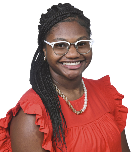 Headshot of Jadan Combs on a white background