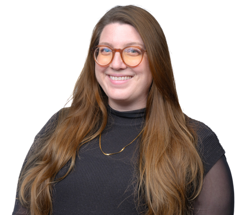 Headshot of Bailey Craighead on a White Background