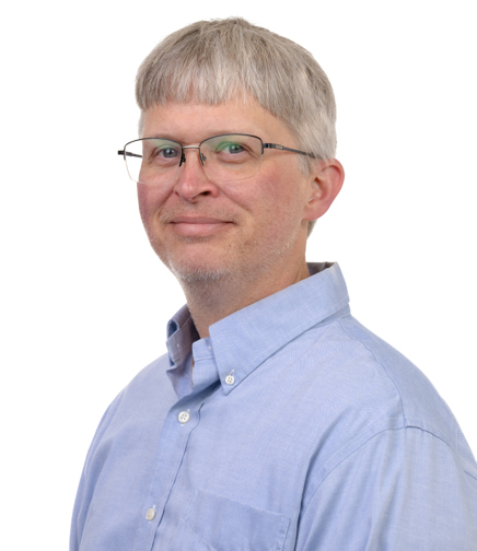 Headshot of Michael Crosby on a White Background