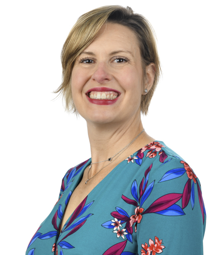 Headshot of Nicole DeFee on a white background