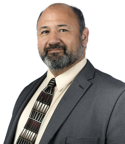 Headshot of Pedro Derosa on a white background