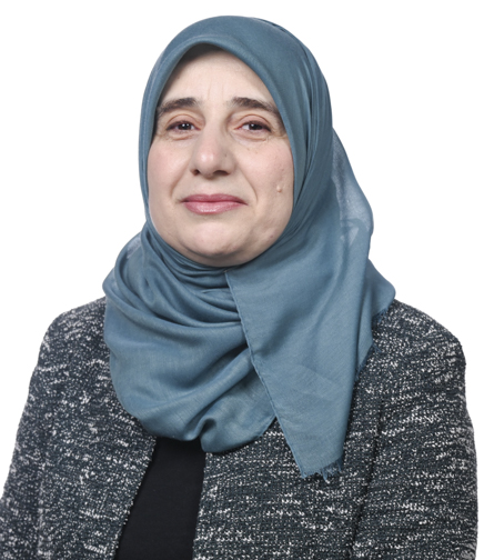 Headshot of Arwa Fraiwan on a white background