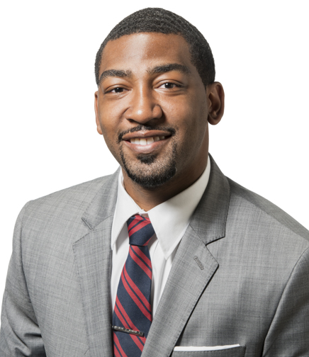 Headshot of Miguel Gates on a white background