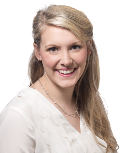 Headshot of Jessica George on a white background