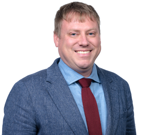 Headshot of Michael Habegger on a White Background
