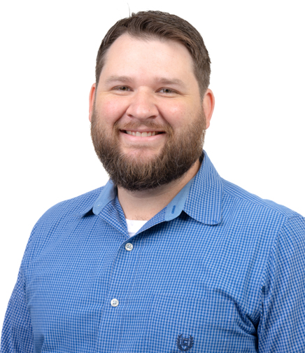 Headshot of Adam Handy on a White Background