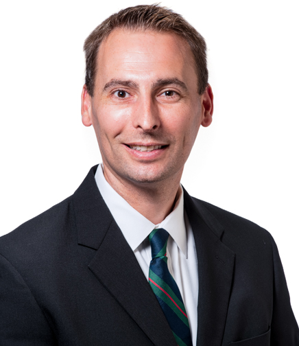 Headshot of Jeffrey Haynie on a white background