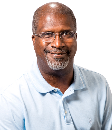 Headshot of Ricky Johnikin on a white background
