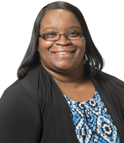 Headshot of Vanessa Johnson on a white background
