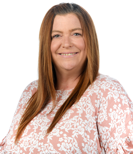 Headshot of Stacy Miller on a white background