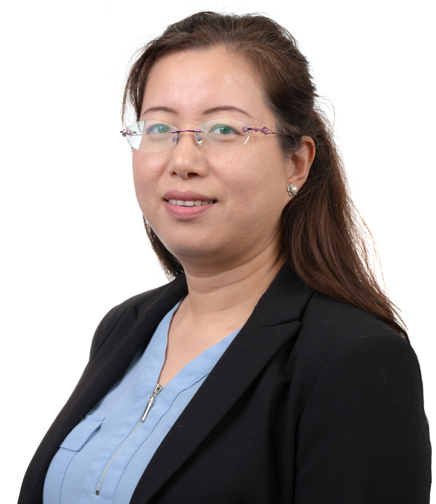Headshot of Nan Nan on a White Background