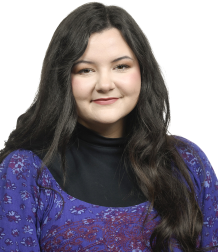 Headshot of Juliette Sutton on a white background