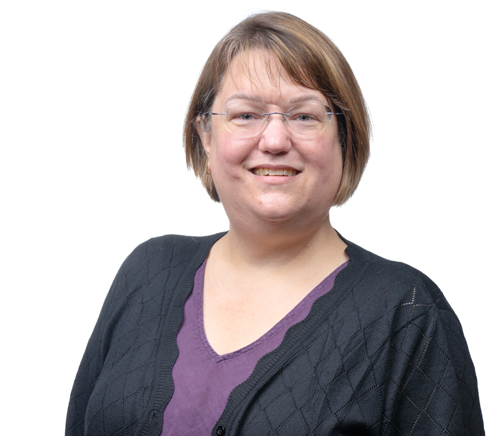 Headshot of Elaine Thompson on a White Background