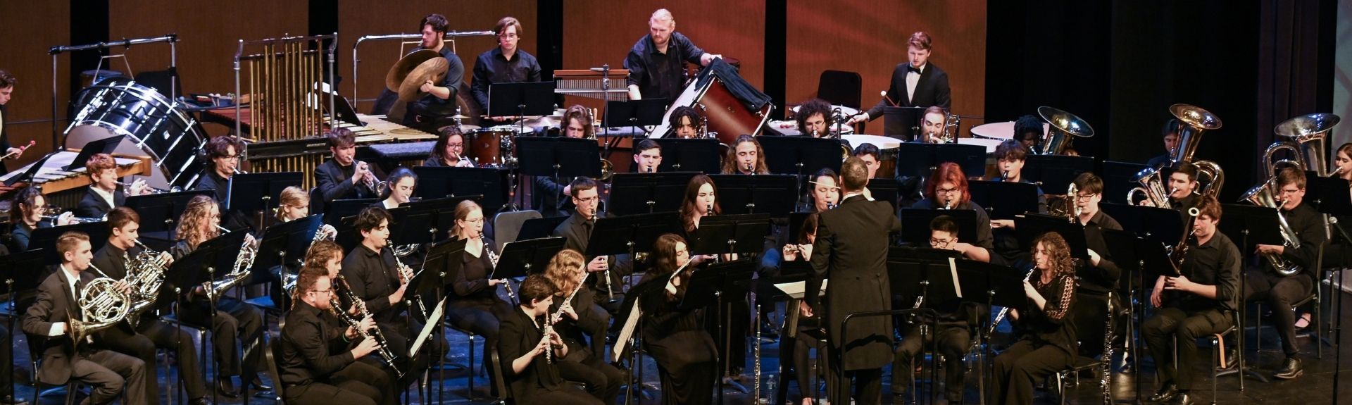 classical band on stage